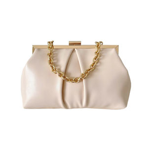 OEM pochette à cadre plissé en cuir souple de créateur <span class=keywords><strong>sac</strong></span> à main sacs à bandoulière pour femmes <span class=keywords><strong>sac</strong></span> à bandoulière populaire pour les filles - Product Image 6
