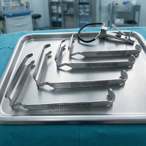 Set de pinces manuelles McIvor pour écartement de la bouche, en acier inoxydable, certifié CE, instrument chirurgical de classe I, ORL, garantie 1 an, chirurgical - Product Image 2