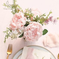 Offre Spéciale – Coffret Moderne DIY Fait Main en PE Rose Parfumé Lotus – Vente en Gros Direct Usine – Décoration Maison Fête des Mères Mariage Nouvel An