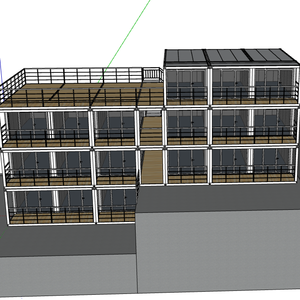 Nhà prefab mô-đun cho các dự án nhà ở giá cả phải chăng - Product Image 2