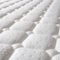 Matelas en mousse à mémoire de forme haute densité écologique, tissu en coton doux, Euro Top, design traditionnel, simple, pour la maison - Grande Vente