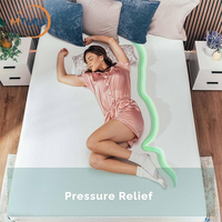 Matelas pliable king queen double pas cher Xxxn fabriqué en Chine, commande en ligne, matelas en mousse à mémoire de forme