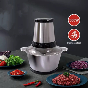 <span class=keywords><strong>Picadora</strong></span> de Carne Eléctrica de Acero Inoxidable de 300 W y 2 L, <span class=keywords><strong>Picadora</strong></span> de Carne Doméstica Totalmente Automática de 220 V para Cocina - Product Image 4