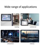 Tableta Android Comercial de 8 Pulgadas con Pantalla Táctil LCD Antideslumbrante, Señalización Digital, Publicidad, Animación, Gráficos, Centro Comercial