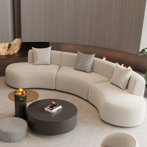 Divano Moderno di Alta Qualità per Hotel, Set di Divani <span class=keywords><strong>Angolari</strong></span> di Lusso per <span class=keywords><strong>Soggiorno</strong></span>, Divano a 3 Posti per Lobby di Hotel - Product Image 2
