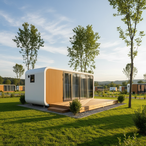 Cabaña Prefabricada Lista para Habitar Tipo Apple Pod, Ideal para <span class=keywords><strong>Alquiler</strong></span> Airbnb y Negocios <span class=keywords><strong>de</strong></span> Parques <span class=keywords><strong>de</strong></span> Vacaciones - Product Image 5