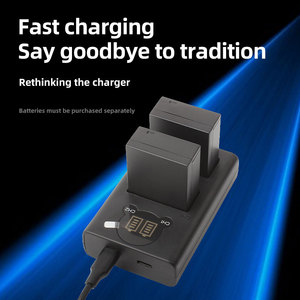 Cargador de Batería DMW-BLC12 DMW-BLC12E BLC12GK BLC12PP para <span class=keywords><strong>Panasonic</strong></span> Lumix DMC-FZ1000 FZ2000 DMC-G5 G6 <span class=keywords><strong>G7</strong></span> GX8 G85 GH2 - Product Image 4