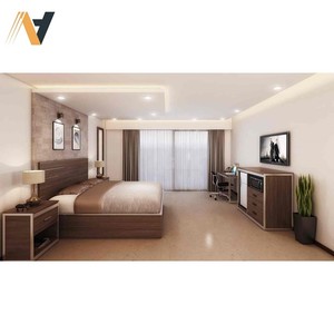 Estructura de cama de cabecero tapizado de tamaño doble: plataforma de madera moderna, de calidad hotelera con acabado de cuero - Product Image 2