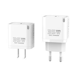 Caricatore GaN PD 35W per Telefono Cellulare, Ricarica Rapida <span class=keywords><strong>USB</strong></span> <span class=keywords><strong>C</strong></span>, Spina US EU 100-240V, <span class=keywords><strong>Caricabatterie</strong></span> per <span class=keywords><strong>iPhone</strong></span> - Product Image 2