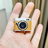Kamera Mini Seukuran Jempol Layar 0,96 Inci Bahan ABS Tali Leher Gantungan Ransel Resolusi Tinggi Perekaman Foto Video