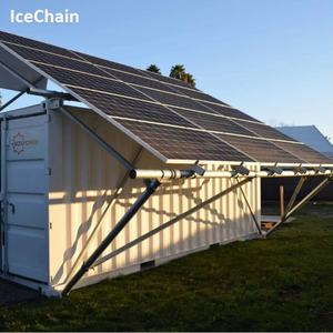 Chambre froide conteneurisée mobile de pointe chinoise, système de refroidissement solaire pour viande, chambre froide à accès piétonnier, OEM - Product Image 3