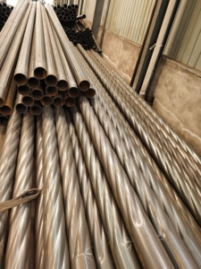 Lampioni LED Personalizzati con Pali Zincati, Grafica e Testo Personalizzati, <span class=keywords><strong>Palo</strong></span> Decorativo a Fiore, Produzione in Fabbrica - Product Image 4