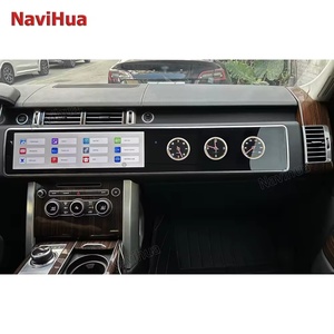 NaviHua Autoradio Multimédia Android, Nouveau Design, Système de Divertissement Copilote pour Range Rover Vogue L405, Double Écran - Product Image 3