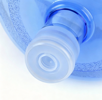 Bouchon de bouteille de 5 gallons pour distributeur d'eau avec anneau de traction, conception à languette d'ouverture facile et couvercle réutilisable