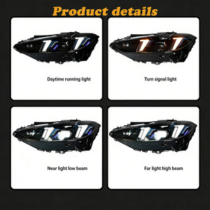 Kit de phares LED auto 12V de haute qualité, neuf, 55W, 6000 lumens, température de couleur 6000K pour les séries 4 G22 G82 - Product Image 1