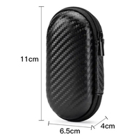 Étui de rangement personnalisé en EVA écologique et imperméable pour câble d'écouteurs, pochette rigide à fermeture éclair, plusieurs compartiments, sac à dos simple