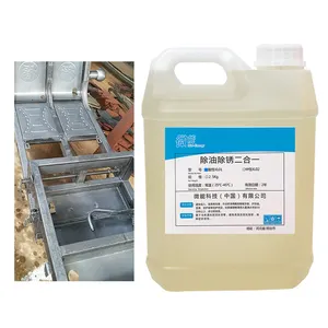 Strong rust remover, rust inhibitor for steel bars and metal