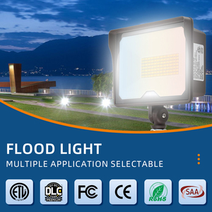 Minglelight 50 Wát smd3030 <span class=keywords><strong>LED</strong></span> Flood <span class=keywords><strong>Light</strong></span> nhôm Knuckle Bracket DLC ETL được liệt kê cho ứng dụng cảnh quan IP65 đánh giá 6500lm - Product Image 3