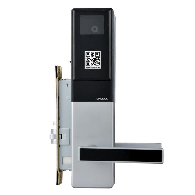 RFID Card Reader & QR Code Scan Time Limit Keyless Hotel Lock Made of Durable Zinc Alloy