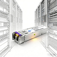 YYGL SFP 1250BASE-LX/LH 1G LC Duplex OM2 MMF 550m 1310nm G.652 Interconnexion de centre de données pour cluster de calcul IA OSFP MSA Garantie 3 ans