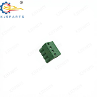 Adaptateur de bornier à vis coudé 2EDGK 5,08 mm vert pour connexions de fils d'alimentation sur PCB