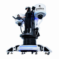 Simulador de Vuelo VR para Interiores/Exteriores, Material de PC y Metal, para Centros Comerciales, de un Proveedor de Fábrica en Guangzhou