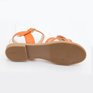 Estate piccole grandi ragazze sandali Casual Open-toe Glitter pesca cuore abito da principessa <span class=keywords><strong>scarpe</strong></span> <span class=keywords><strong>con</strong></span> fibbia regolabile - Product Image 6