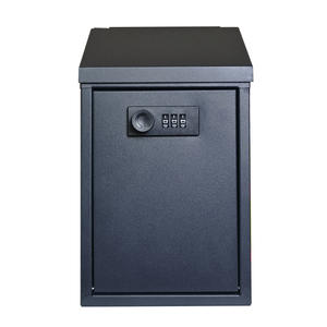 小型現金箱 提案箱 防湿メールボックス パスワードロック 鉄板スプレーコーティング モダン シンプル ミニ 壁掛け - Product Image 1
