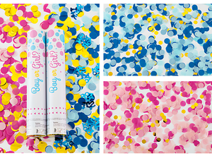 Personnalisé rose bleu bébé douche décoration fumée sexe révéler canon sexe révéler bombes fumigènes - Product Image 4