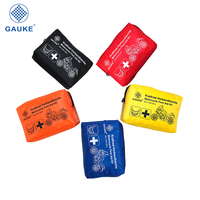 Trousse de premiers secours DIN13164 certifiée CE, en nylon, pour survie en extérieur, avec fournitures personnalisées, couleurs et logo sur mesure
