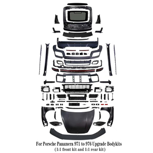 Kit Carrozzeria Anteriore e Posteriore Aggiornato 976 per <span class=keywords><strong>Porsche</strong></span> <span class=keywords><strong>Panamera</strong></span> 971, Adatto ai Modelli <span class=keywords><strong>Panamera</strong></span> 2017-2023 - Product Image 2