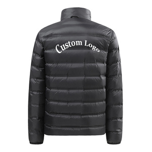 เสื้อแจ็คเก็ตดาวน์คุณภาพสูงแบบสั่งทำพิเศษ แบบกลับด้านได้ ไซส์ใหญ่ สำหรับฤดูหนาว อุ่นสบาย กันลมและกันความหนาว เสื้อแจ็คเก็ตดาวน์สำหรับผู้ชาย - Product Image 4