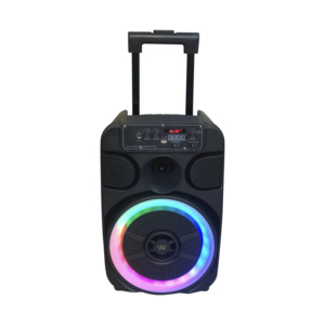 <span class=keywords><strong>Enceinte</strong></span> trolley 8 pouces 12 pouces avec batterie rechargeable intégrée et un microphone - Product Image 3