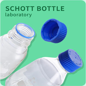 Duran Schott Schott bottiglia di vetro vite per bottiglia blu coperchio bottiglia di reagente 50 100 250 500 1000 2000 5000ml - Product Image 2