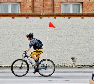 ธงความปลอดภัยสำหรับจักรยานแบบมองเห็นได้ชัดเจน รุ่นปี 2024 คุณภาพเยี่ยม ราคาสุดคุ้ม ผลิตภัณฑ์แข่งขันได้ ผลิตจากไวนิล PVC โพลีเอสเตอร์ ติดตั้งกับแกนจักรยาน - Product Image 5