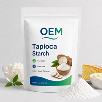 Amidon de tapioca de qualité alimentaire sans gluten, épaississant pour sauces de boulangerie, amidon de tapioca en vrac