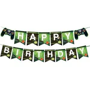 Bannière drapeau thème ferme et dinosaures spatiaux pour fête d'anniversaire d'enfants - Nouveauté ! - Product Image 5