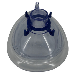<span class=keywords><strong>Masque</strong></span> d'anesthésie <span class=keywords><strong>respiratoire</strong></span> médical en PVC avec coussin d'air gonflable pour les soins respiratoires par ventilateur - Product Image 6