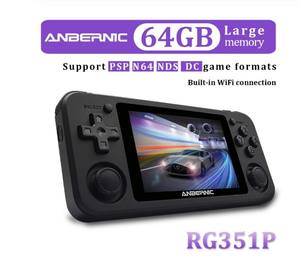 Consola de Videojuegos Retro Portátil <span class=keywords><strong>Rg351p</strong></span> con Pantalla IPS de 3.5'' y 3500 MAh, Linux de Código Abierto para PSP, Comunicación Wi-Fi - Product Image 2