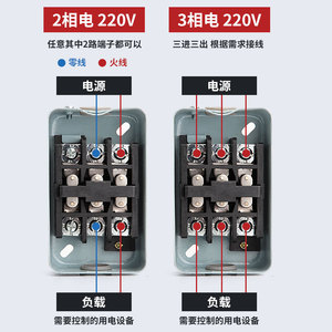 Interruptor de Presión Eléctrico CNAOM TBSN-330, 380V 400V 50/60Hz IP50, Control Manual para Tornos y Taladradoras - Product Image 3