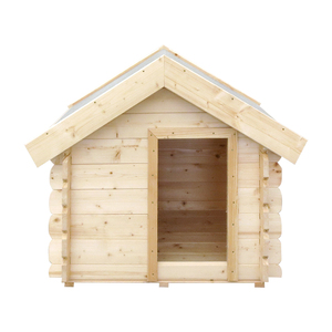 Outdoor Wooden <strong>Dog</strong> <strong>Kennel</strong> - <strong>Small</strong> Breed <strong>Dog</strong> House, Waterproof Roof, 76 x 99 x H80 cm, Size S - TIMBELA M401-1 - Product Image 2
