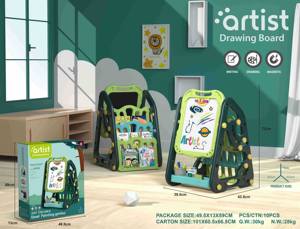 Kids Deluxe Tekening Speelgoed Schildersezel Double Side Magnetische Tekentafel Speelgoed - Product Image 3