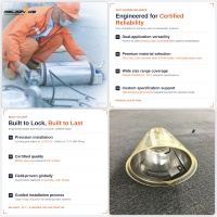 Système de liner CIPP à ajustement rapide, joint d'étanchéité mécanique à expansion instantanée EPDM en acier inoxydable pour tuyaux de drainage sans tranchée