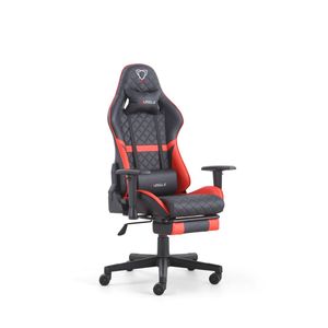 Cao trở lại Ergonomic chơi game ghế với footrest được xây dựng trong massage có thể điều chỉnh ngả 4D tay vịn và thoáng khí lưới vải - Product Image 2