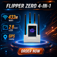 Tarjeta de Expansión 4 en 1 para Zero ESP32, 5G, RF de 433MHz + ESP32 S2 + GPS, Pantalla LCD de 2.8 Pulgadas, Módulo WiFi para Hobbistas de la Tecnología