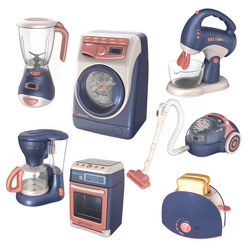 Имитация кухонных электрических игрушек интересные звуковые и световые эффекты маленькая бытовая техника игрушки