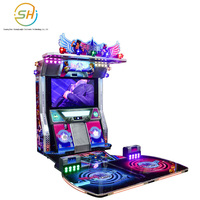 Machine de jeu de danse d'arcade à grande échelle de 55 pouces ; Fabricant de machines de jeu de danse à détection de mouvement