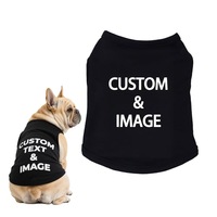Vente en Gros de Vêtements pour Animaux de Compagnie Chats et Chiens, T-Shirt Débardeur de Luxe Personnalisé avec Logo pour l'Été, Mignon, de Créateur, en Grandes, Moyennes et Petites Tailles
