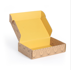Postage Boxes Folding Mailing Packaging Plane Box Customized Logo Recycled Corrugated Box Printing Paper