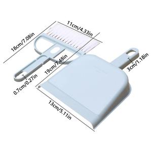 Mini Cleaning Dustpan and Brush Set Desktop Cleaner <b>Keyboard</b> Brush Cleaning Brush <b>Small</b> Broom Household Desktop Cleaning Tools - Product Image 6